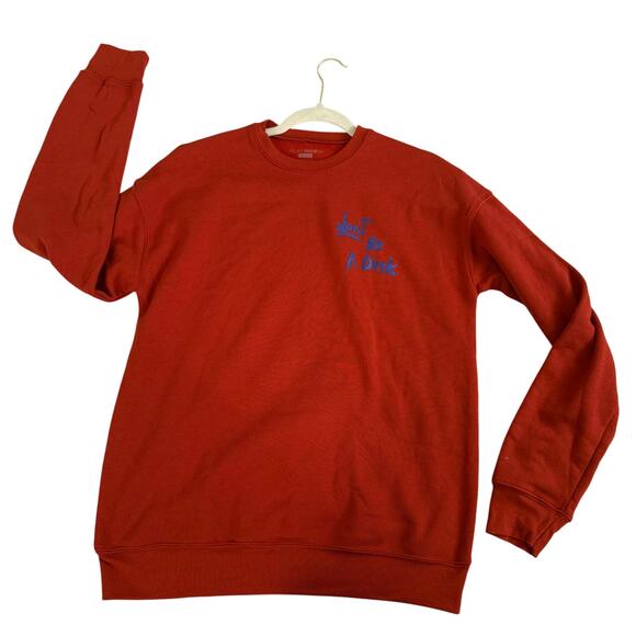 Civile Apparel Play Nicely Sweatshirt Unisex Medium Don't Be a Dink Pickleball - Picture 5 of 5